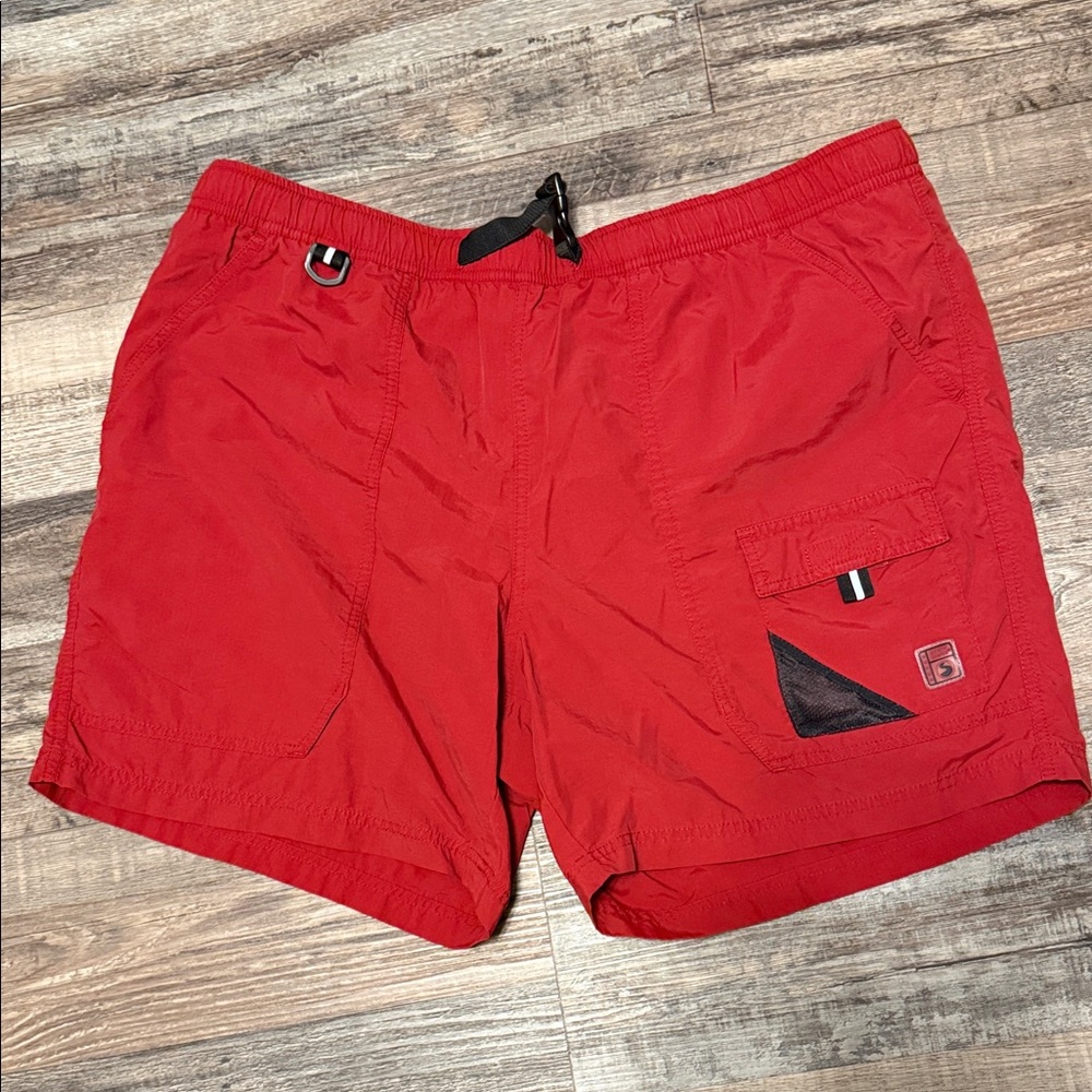 Eddie Bauer Ebtek redoutdoor hiking fishing swim shorts men’s size XL